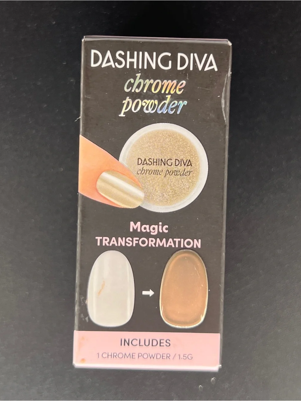 Dashing Diva Chrome Powder - Magic Transformation (Gold Chrome)